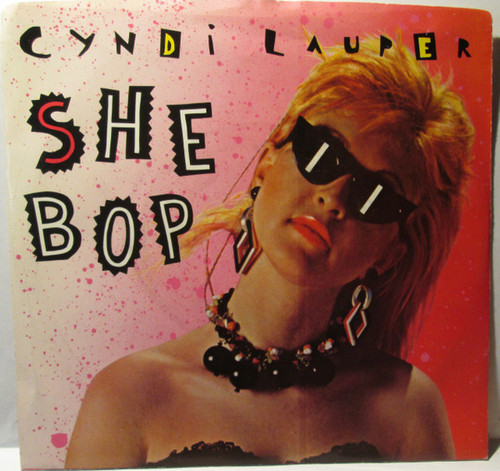 Cyndi Lauper - She Bop (7", Promo)