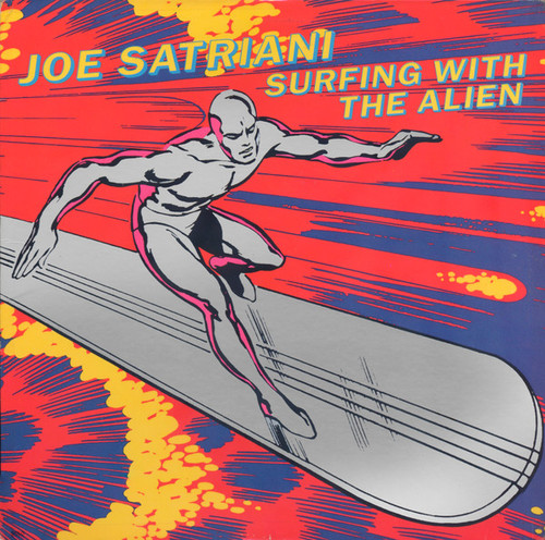 Joe Satriani - Surfing With The Alien (LP, Album, EMW)