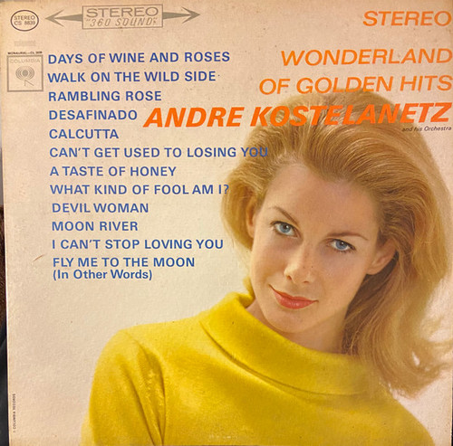 Andre Kostelanetz And His Orchestra* - Wonderland Of Golden Hits (LP, Mon)