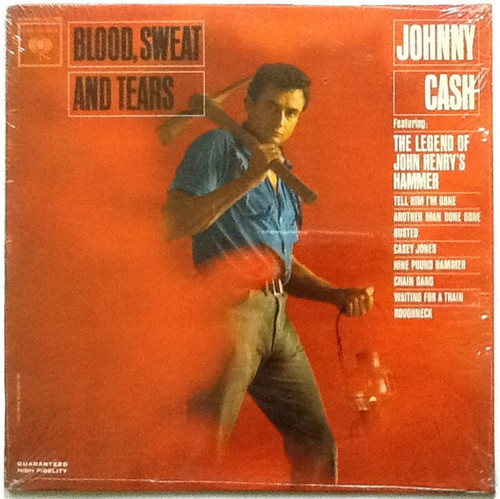 Johnny Cash - Blood, Sweat And Tears (LP, Album, Mono)