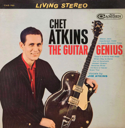 Chet Atkins - The Guitar Genius (LP, Album, RE)