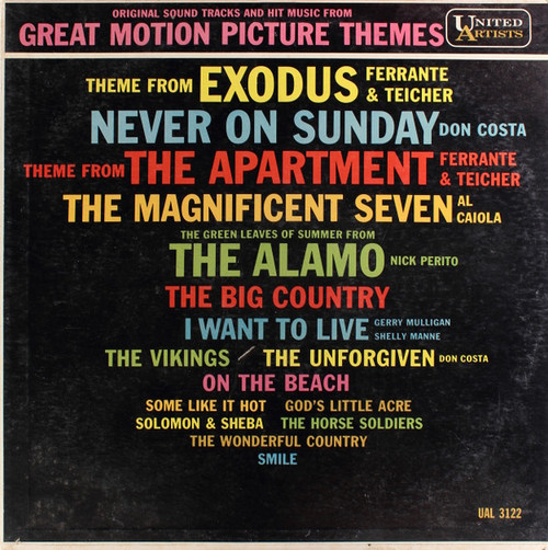Various - Original Sound Tracks And Hit Music From Great Motion Picture Themes (LP, Comp, Mono)