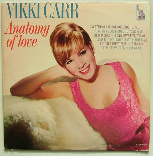 Vikki Carr - Anatomy Of Love (LP, Album, Mono)