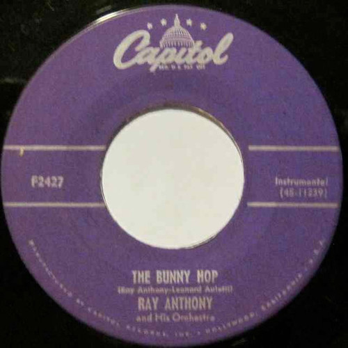 Ray Anthony And His Orchestra* - The Bunny Hop / The Hokey Pokey (7", Single)