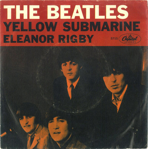 The Beatles - Yellow Submarine / Eleanor Rigby (7", Single, Scr)