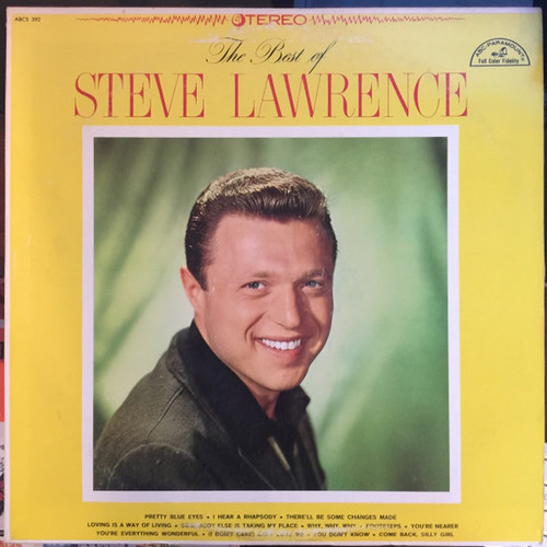 Steve Lawrence (2) - The Best Of (LP, Comp)