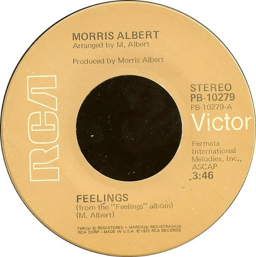 Morris Albert - Feelings (7", Single, Ind)