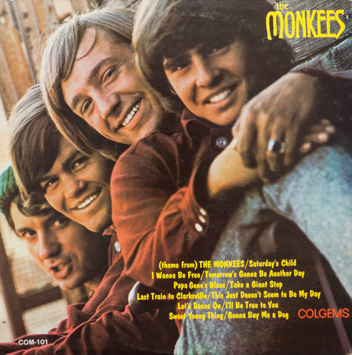 The Monkees - The Monkees (LP, Album, Mono, RP, Ind)