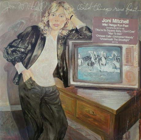 Joni Mitchell - Wild Things Run Fast (LP, Album, Win)