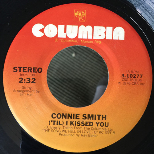 Connie Smith - ('Til) I Kissed You (7", Ter)