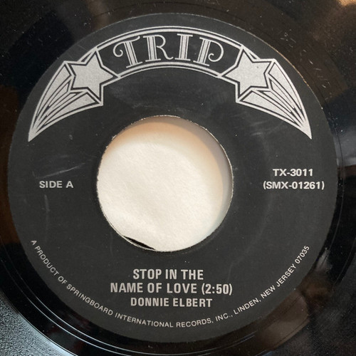 Donnie Elbert - Stop In The Name Of Love (7", Single)