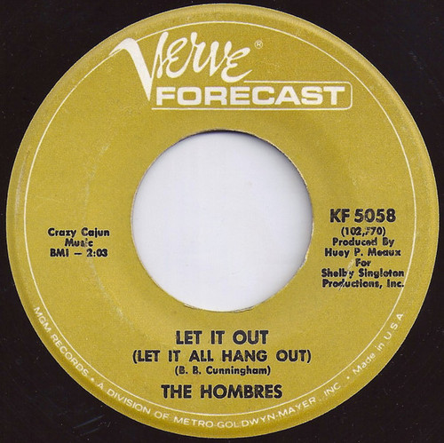 The Hombres - Let It Out (Let It All Hang Out) (7", Single)