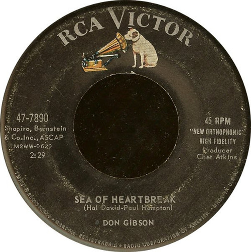 Don Gibson - Sea Of Heartbreak - RCA Victor - 47-7890 - 7" 754386627