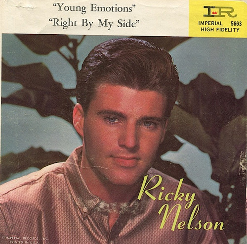 Ricky Nelson (2) - Young Emotions / Right By My Side (7", Ind)