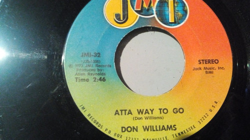 Don Williams (2) - Atta Way To Go (7", Single)