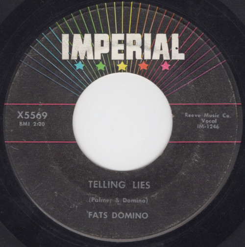 Fats Domino - Telling Lies / When The Saints Go Marching In (7", Single)