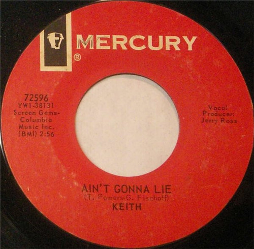 Keith (2) - Ain't Gonna Lie / Our Love Started All Over Again (7")