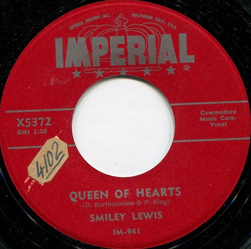 Smiley Lewis - Queen Of Hearts (7")