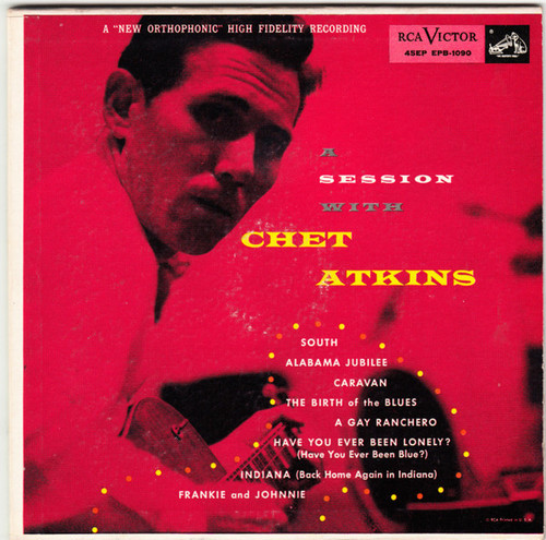 Chet Atkins - A Session With Chet Atkins (2x7", EP)