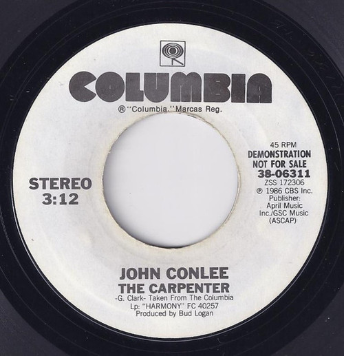 John Conlee - The Carpenter (7", Promo)