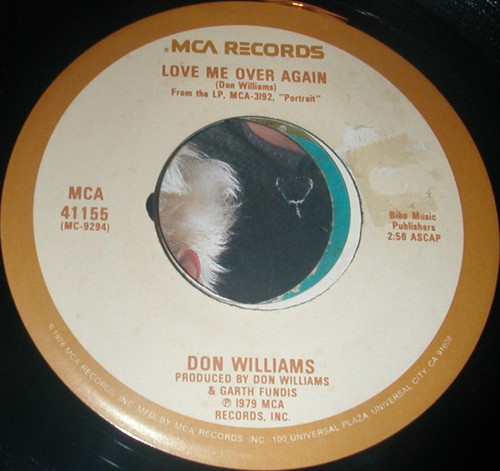 Don Williams (2) - Love Me Over Again (7")