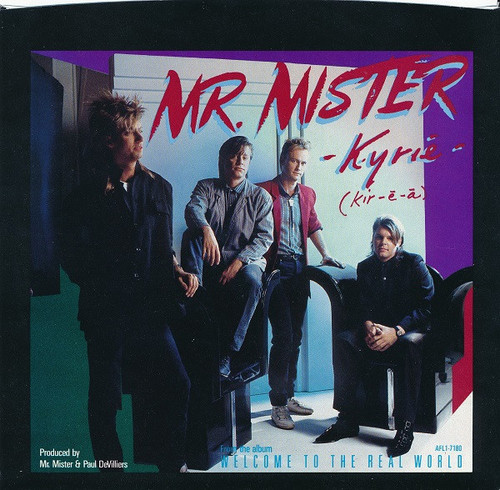Mr. Mister - Kyrie (7", Single, Styrene, Ind)