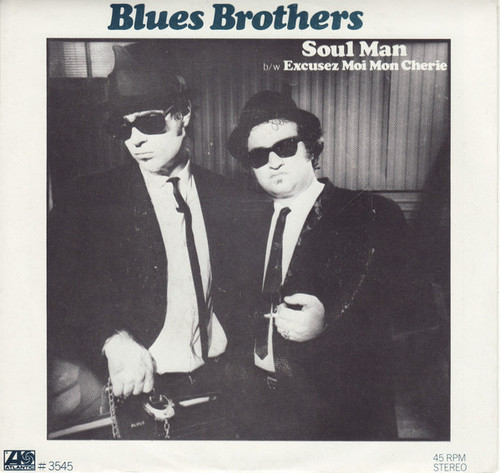 Blues Brothers* - Soul Man (7", Single, Spe)