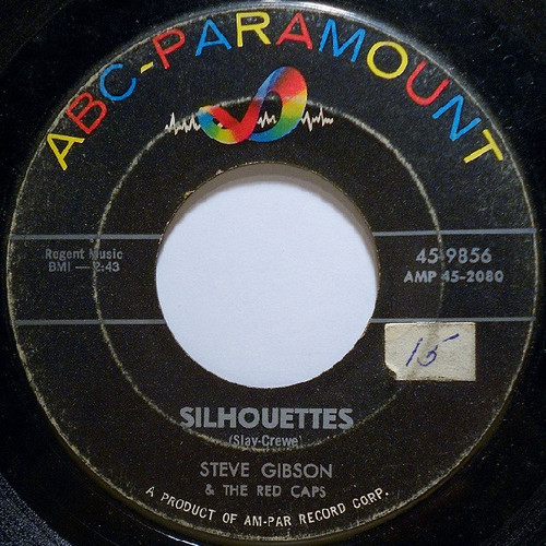 Steve Gibson & The Red Caps* - Silhouettes (7", Single)