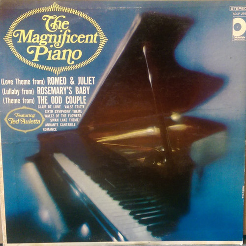 Ted Auletta - The Magnificent Piano (LP, Album)