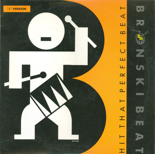 Bronski Beat - Hit That Perfect Beat (12" Version) (12", Pin)