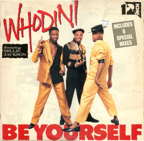 Whodini Featuring Millie Jackson - Be Yourself (12", Promo)