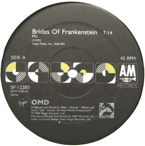 OMD* - Brides Of Frankenstein (12", B P)
