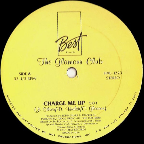 The Glamour Club - Charge Me Up (12")
