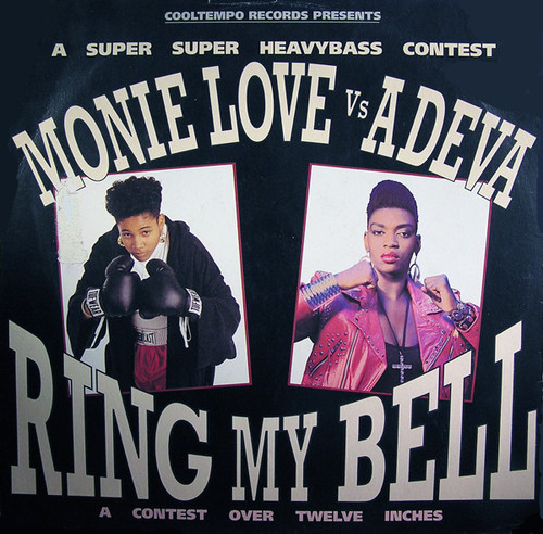 Monie Love Vs Adeva - Ring My Bell (12", Single)