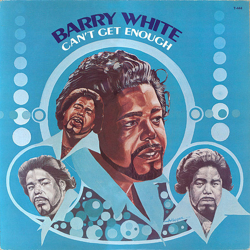 Barry White - Can't Get Enough (LP, Album, Pit)