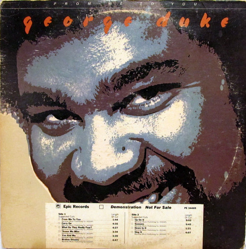 George Duke - From Me To You (LP, Album, Promo, Ter)