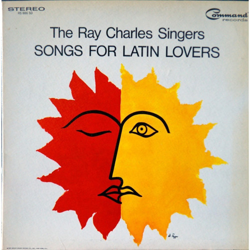 The Ray Charles Singers - Songs For Latin Lovers (LP, Album, Gat)