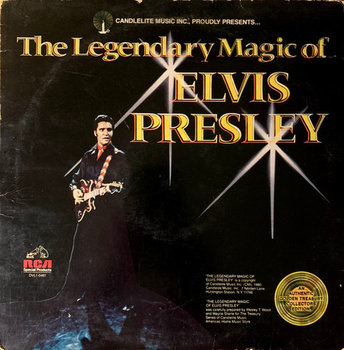 Elvis Presley - The Legendary Magic Of Elvis Presley - RCA Special Products, Candlelite Music - DVL1-0461 - LP, Comp 774003952