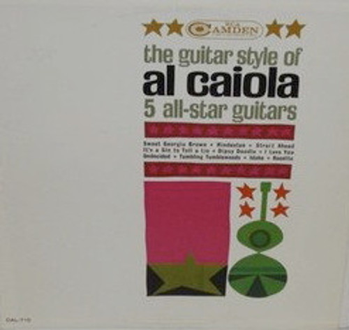 Al Caiola - The Guitar Style Of Al Caiola (LP, Mono, Ind)