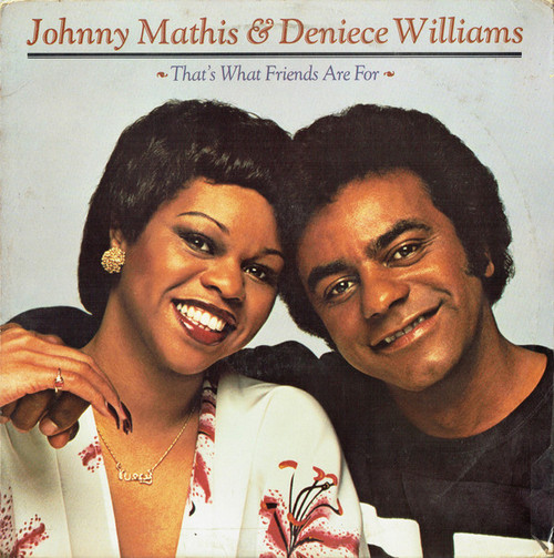 Johnny Mathis & Deniece Williams - That's What Friends Are For (LP, Album, Pit)