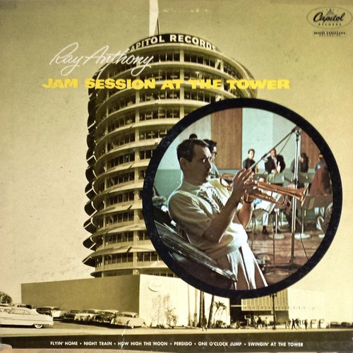 Ray Anthony - Jam Session At The Tower (LP, Album, Mono)