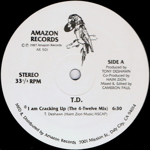 Tony Deshawn - I Am Cracking Up - Amazon Records (4) - AR 501 - 12" 777424252