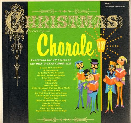 The Don Janse Chorale - Christmas Chorale (LP, Album)