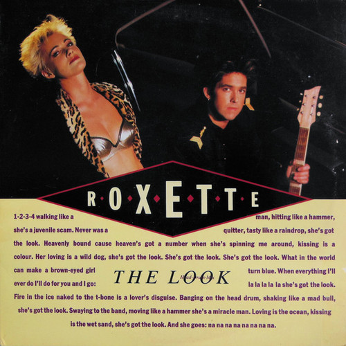 Roxette - The Look - EMI, EMI USA - V-56133 - 12", SRC 781534075