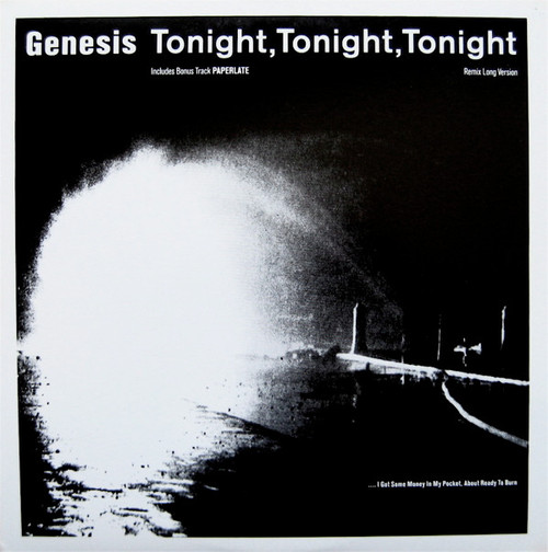 Genesis - Tonight, Tonight, Tonight (Remix Long Version) (12", Single)