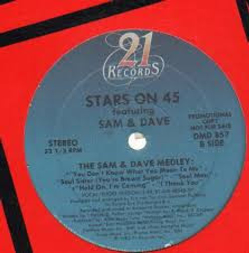 Stars On 45 Featuring Sam & Dave - The Sam & Dave Medley / Hold On (12")