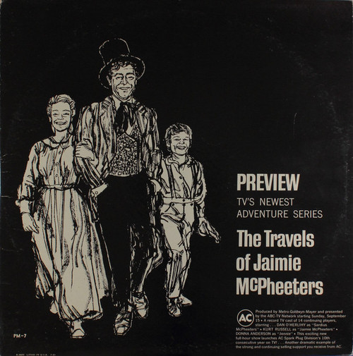 The Osmond Brothers* / No Artist - Preview TV'S Newest Young Singing Stars The Osmond Brothers/  Preview TV'S Newest Adventure Series The Travels Of Jaimie McPheeters (LP, Album)