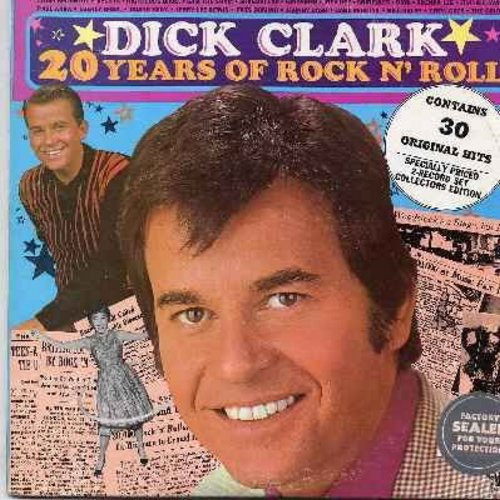 Dick Clark (2) - 20 Years Of Rock N' Roll (2xLP, Comp, RE)