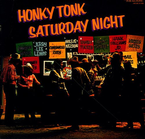 Various - Honky Tonk Saturday Night (LP, Comp)