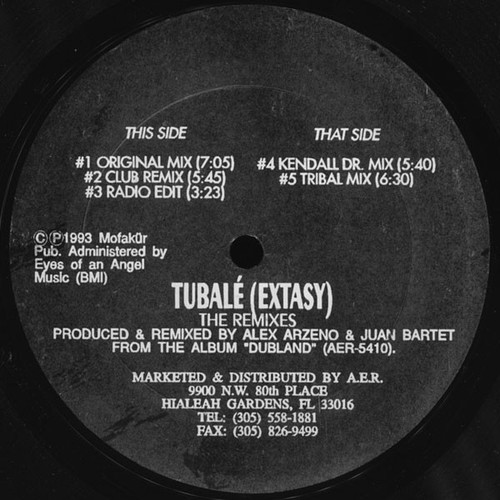 Warning - Tubale (Extasy) (12")